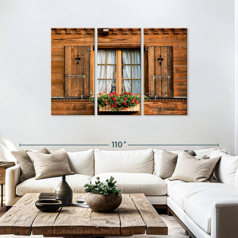 Lilie House Window, 48" H x 74" W