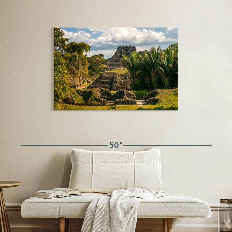 Ravi Xunantunich Mayan Ruins, 26" H x 39" W