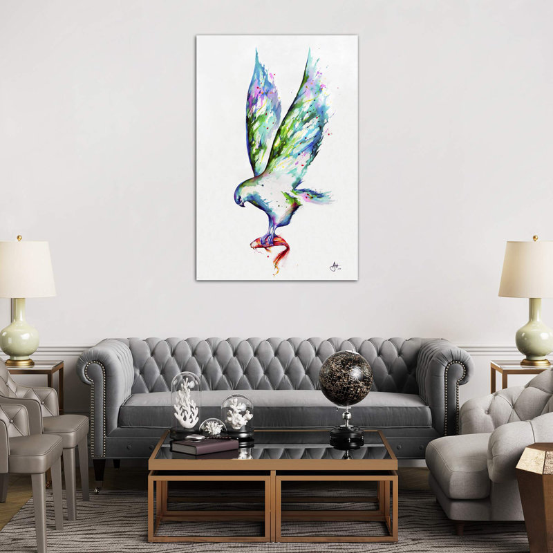 Midas by Marc Allante - Wrapped Canvas Painting, 66.04 cm H x 45.72 cm W x 1.91 cm D