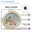Horloge murale en verre 12 po