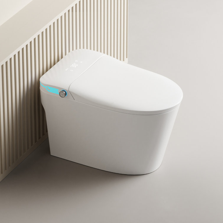 Smart Toilet B-TP209969 with Voice Control and Bubble Shield, Heated Bidet Seat