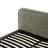 Modern Upholstered Lift-Up Storage Bed with Curved Headboard, Low Profile Platform-299414441-299414436
