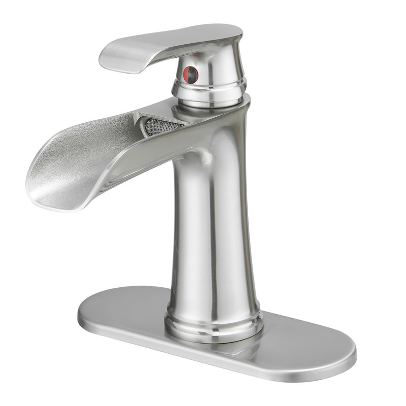 Robinet pour salle de bain Modern, Nickel brossé