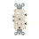 Leviton 15 Amp 125 Volt Combination Switch/Outlet 5-15R 1 Pack