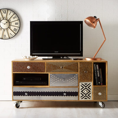 Yuna Unfinished TV Stand for TVs up to 58"