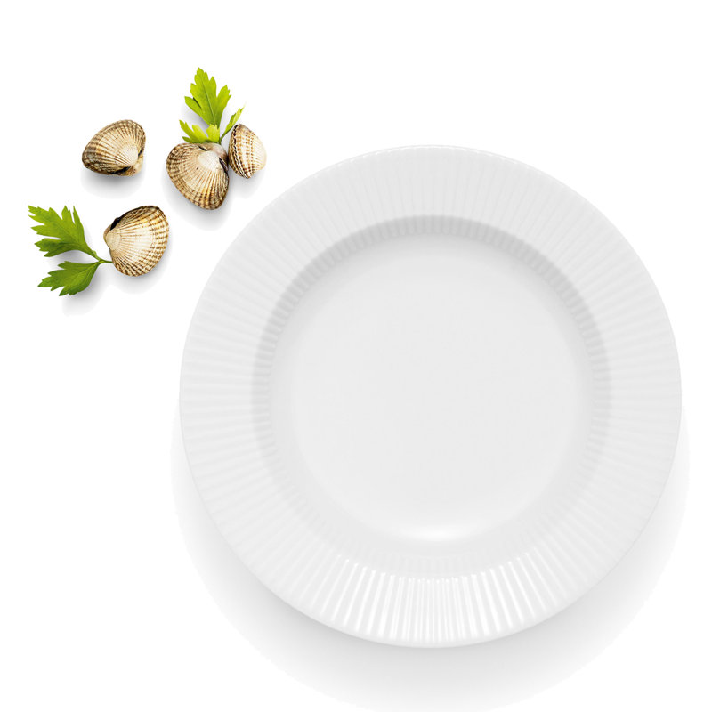 Legio 0.3ml Nova Soup Plate, White