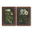 Ex-libris floral I, reproduction d'art sur toile-535558484-535558485-453475685