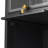 Modern Four-Tier Glass Door Cabinet With Featuring Five-Tier Storage, For Entryway Living Room Bathroom Dining Room-491771723