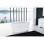 Baignoire de trempage autoportante en acrylique 56 po. X 32 po. Puslinch