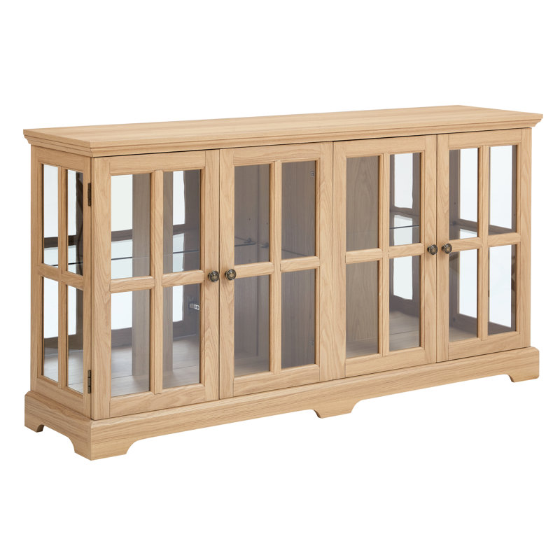 Vitrine exquise avec télécommande et base