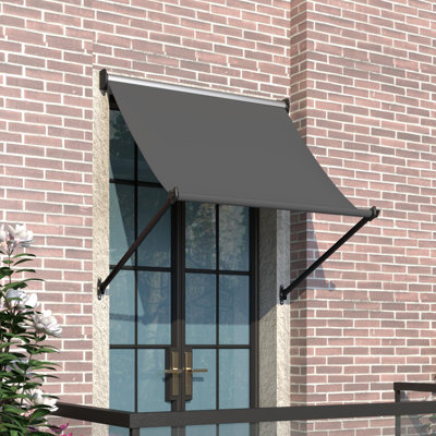 Auvents extérieurs manuels pour l'entrée de porte