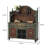 Retro Multifunctional Solid Wood Sideboard
