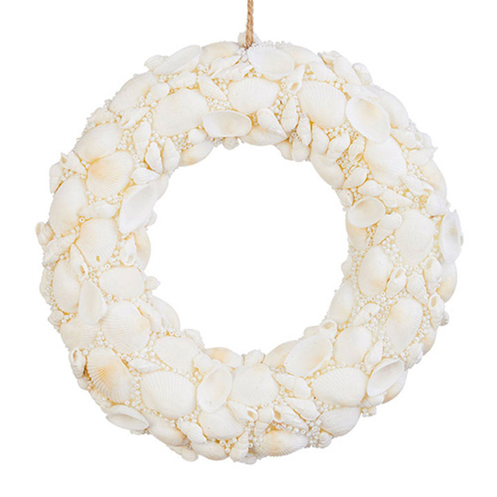 Shell Wreath Hanging Figurine Ornament The Holiday Aisle®