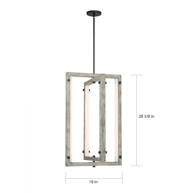 Haakenson 1 - Light LED Single Pendant