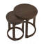 Ensemble de tables basses 24 pouces 2PCS
