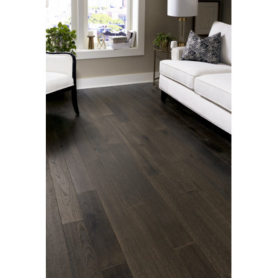 Impervious 7mm Thick x 5" Wide x Varying Length Waterproof Engineered Hardwood Flooring