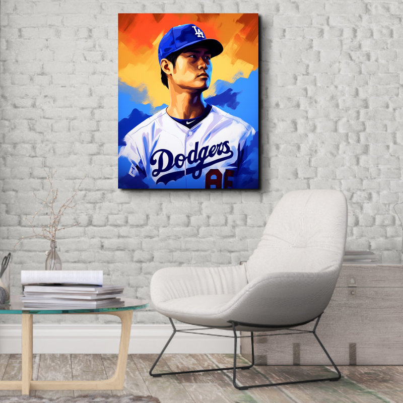" Shohei Ohtani ", 24" H x 20" W