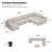Soneson Upholstered Sectional Reversible-2086216698