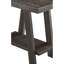 Table d'appoint avec tablette en bois gris, plateau de table spacieux et rangement supplémentaire avec conception pratique supplémentaire-597463696-597463701