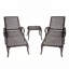 Aluminium Cast lounge chair-1154345015
