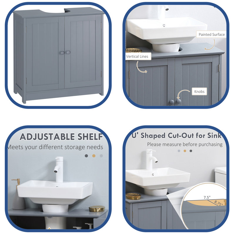 23.5'' Single Bathroom Vanity Base Only