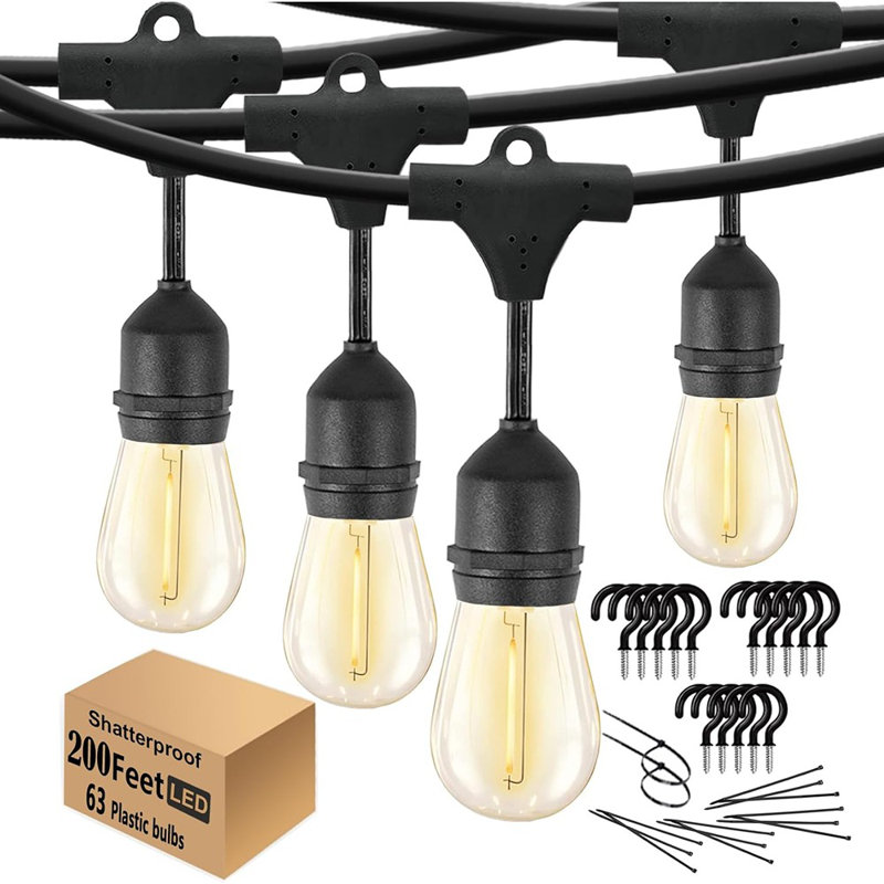 Guirlande lumineuse 200 pi pour l'extérieur