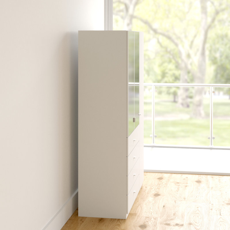 Sinsheim 3 Door Wardrobe, White