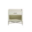 Jessie Nightstand- Cream