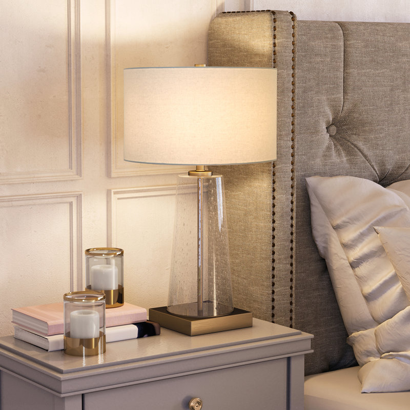 Lampe de table de 27,5 po Seymour, Laiton