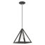 Luminaire suspendu géométrique à 1 lumière Avilez-1892576629