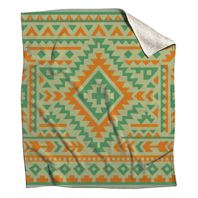 Couvertures à motif géométrique Southwestern