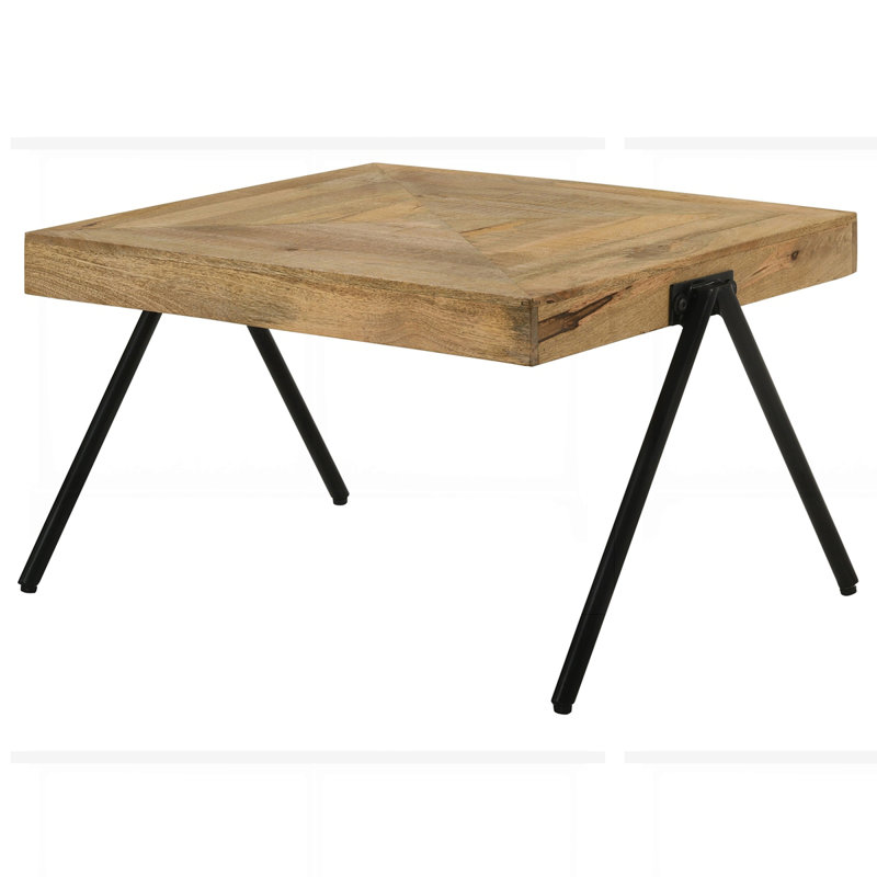Rectangular Solid Mango Wood Coffee Table