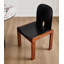 Chaise de salle à manger en bois massif de style chinois antique