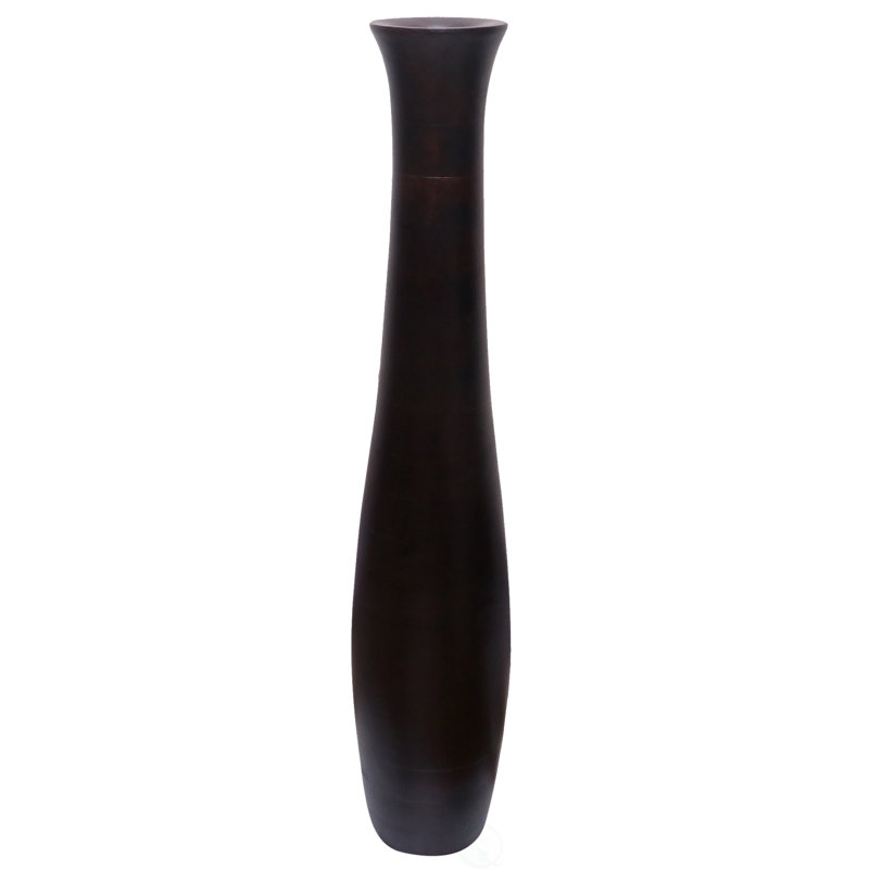 Wood Floor Vase