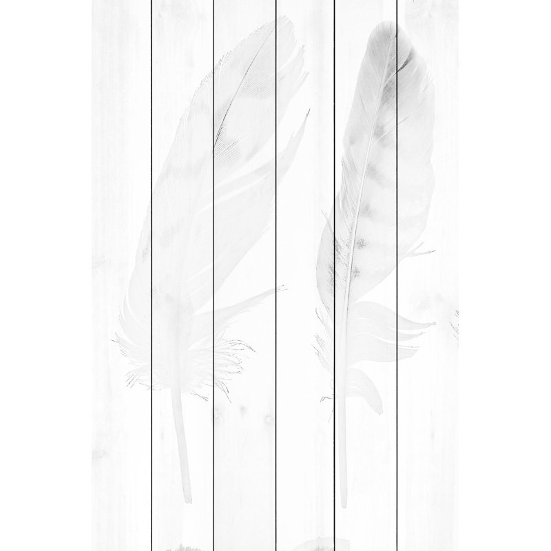 " Ashen Pair ", 36" H x 24" W x 1.5" D