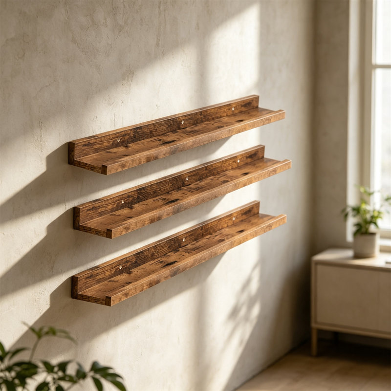 90cm Floating Shelves Set of 3