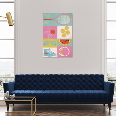 Un été après-midi - Peinture sur toile