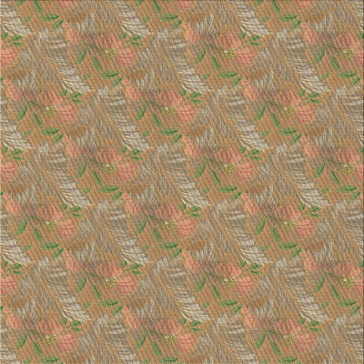 Tapis brun / gris Alberich
