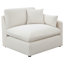 Canapé modulaire rembourré 6 pièces Greeley Ivory