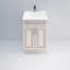 Base de meuble-lavabo 24 po blanc antique
