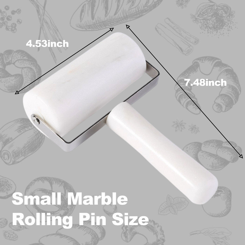 Marble Mini Rollin Pin,Namib Fantasy