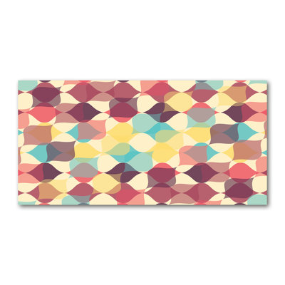 Geometric Background - Wrapped Canvas Print
