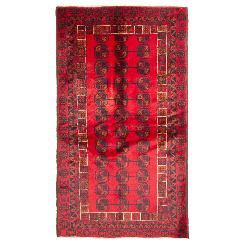 Windley Red Rug 3'8" x 6'9"