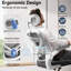 Ergonomic Adjustable Mesh Office Desk Chair - Headrest, Armrest & Lumbar Support-119897715-119897717