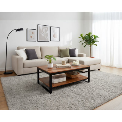 Table basse avec rangement Frame