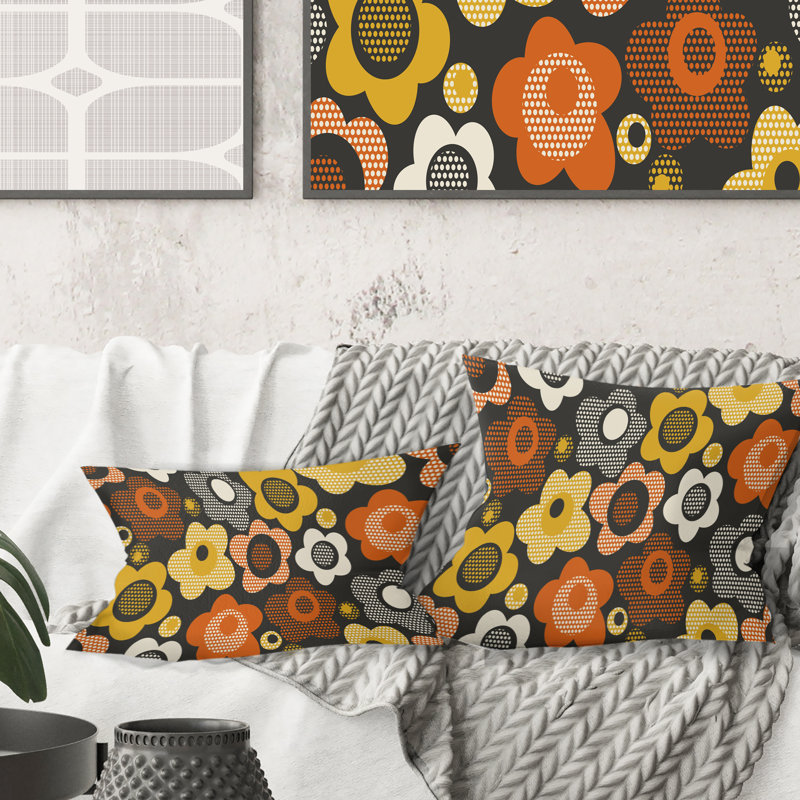 Coussin Retro, 18 po x 18 po