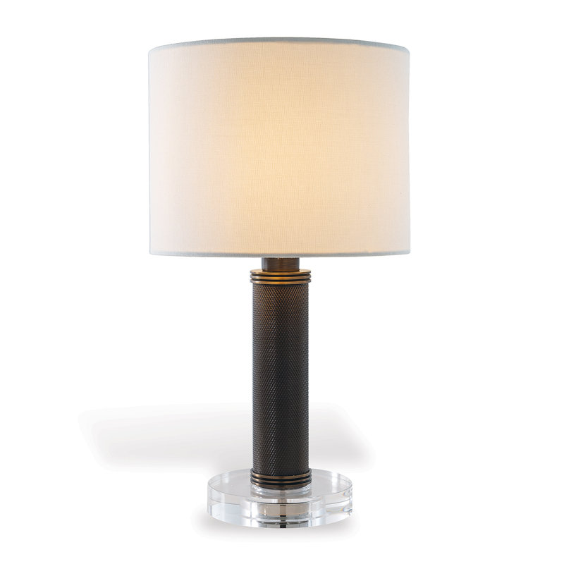 Billy Mini Lamp, Light Beige, Clear/Bronze