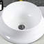 Lavabo vasque en céramique blanche