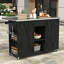 Îlot de cuisine extérieur en bois de sapin avec plateau en acier inoxydable-1859449224