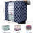 Storage Bags Large Blanket Clothes Organization And Storage Containers For Comforters,Bedding, Foldable Organizer With Reinforced Handle, Clear Window, Sturdy Zippers-1317063351